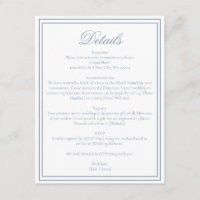 Elegante Boda Minimalista con Marco de Azul Polvor