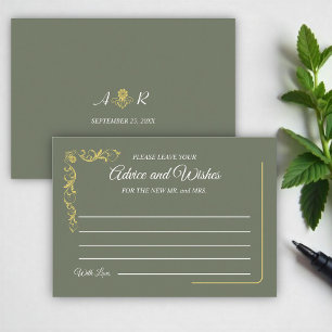 Tarjeta De Recepción Elegante Boda victoriano: deseos y consejos