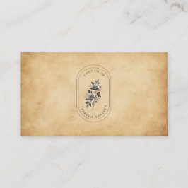 Tarjeta De Recepción Elegante código QR personalizado de papel antiguo 