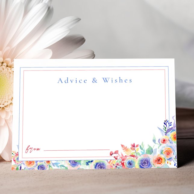 Tarjeta De Recepción Elegante Consejo de Graduación Floral (Subido por el creador)
