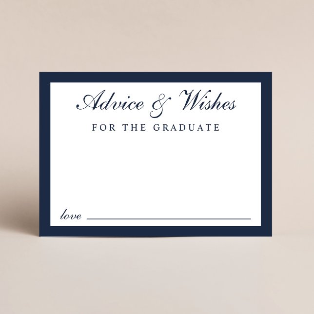 Tarjeta De Recepción Elegante Consejo de Guión Desearía Graduación de O (Subido por el creador)