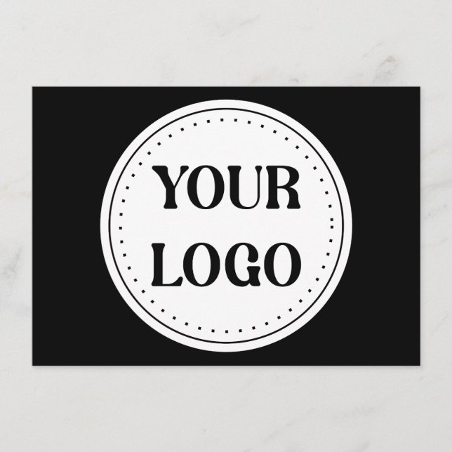 Tarjeta De Recepción Elegante, contemporáneo, refinado y personalizable (Anverso)