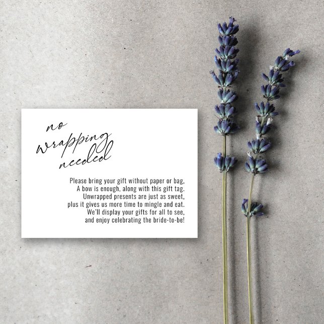 Tarjeta De Recepción Elegante Escritura A Mano Sin Envoltura Necesaria, (Subido por el creador)