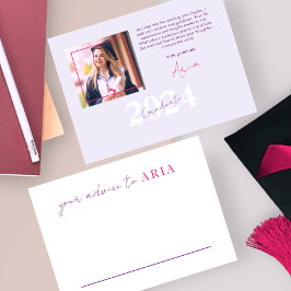 Tarjeta De Recepción Elegante escritura de escritura moderna rosa simpl