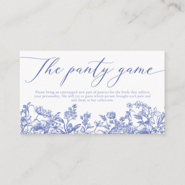 Tarjeta De Recepción Elegante Flor azul turquesa El juego del deslumbra (Anverso)
