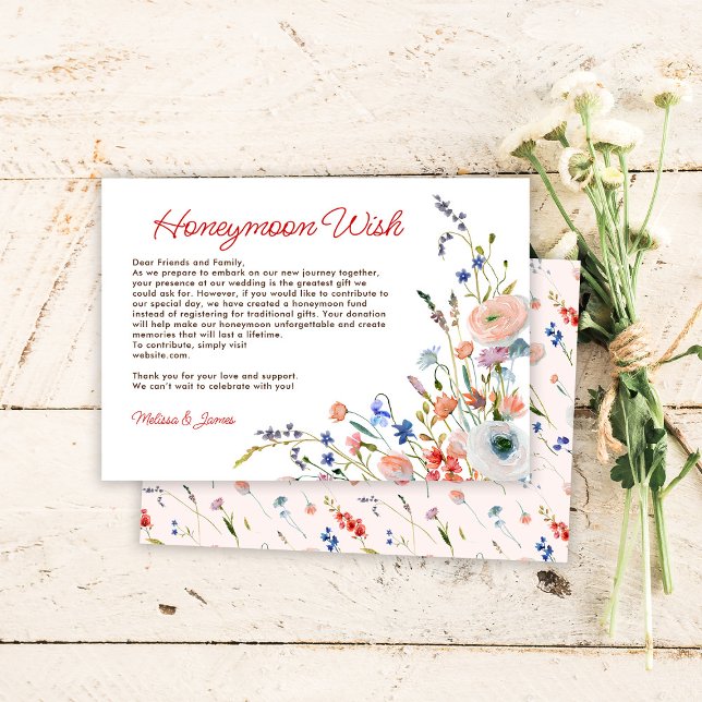 Tarjeta De Recepción Elegante Floral Bridal Shower (Subido por el creador)