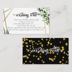 Tarjeta De Recepción Elegante Foliage Wiewell para el Boda