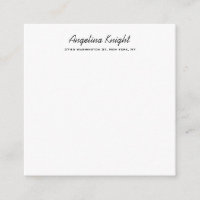 Elegante guión de escritura a mano único de moda