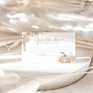 Tarjeta De Recepción Elegante otoño Ideas de la noche de la fecha. Aloj