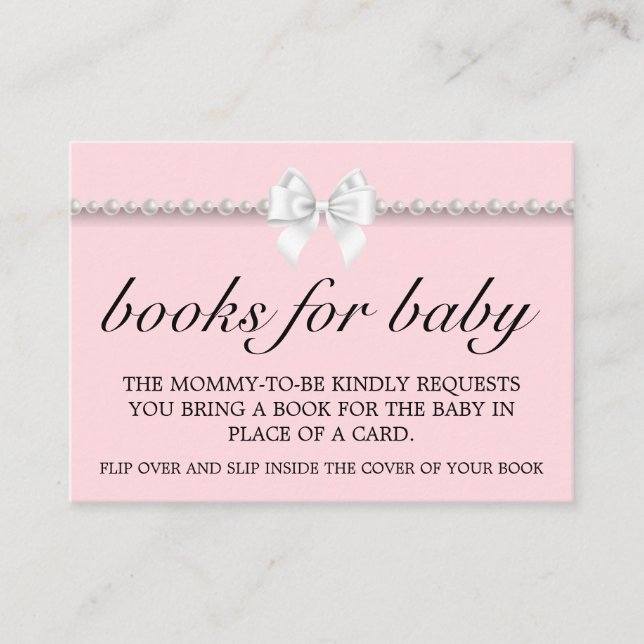 Tarjeta De Recepción Elegante pedido de Baby Shower de Glam Tiffany (Anverso)