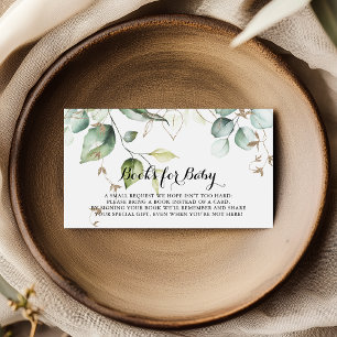 Tarjeta De Recepción Elegante petición de Baby Shower de GreenEnergy