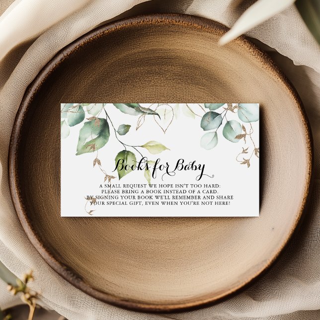 Tarjeta De Recepción Elegante petición de Baby Shower de GreenEnergy (Subido por el creador)