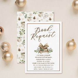 Tarjeta De Recepción Elegante petición de un pequeño Baby Shower de Fel