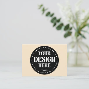 Tarjeta De Recepción Elegante, refinado, elegante y minimalista