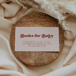 Tarjeta De Recepción Elegante retro Pink Bebé carta de solicitud de duc