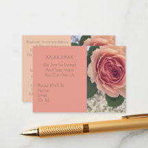 Elegante Rosa De Color Rosa Y Coral