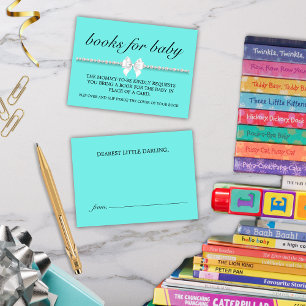 Tarjeta De Recepción Elegante solicitud de Baby Shower de Glam Tiffany