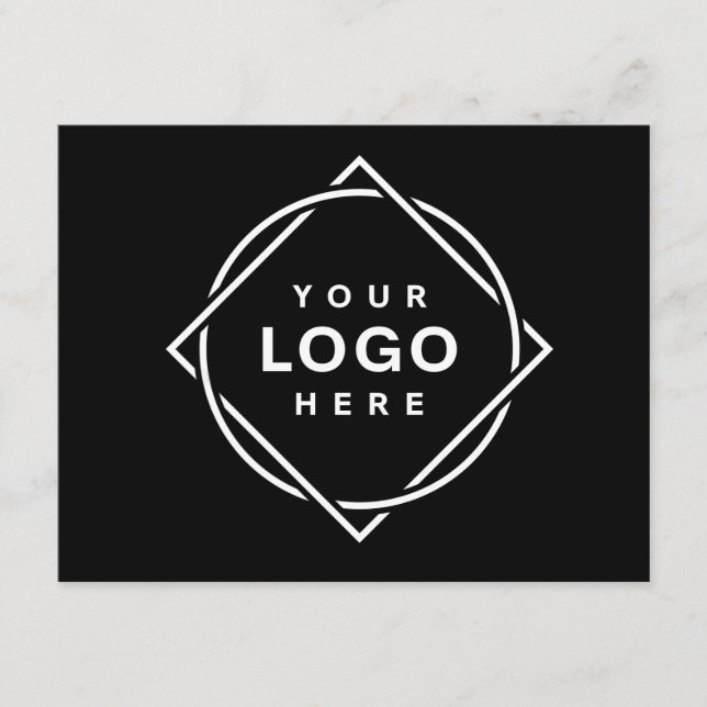 Tarjeta De Recepción Elegante y de diseño (Anverso)