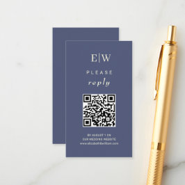 Tarjeta De Recepción Elegante y sencillo atardecer futuro con Boda mono