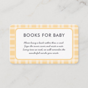 Tarjeta De Recepción Elegantes Libros De Baby Shower Para Bebé