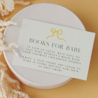 Elegantes libros de goma para Baby Shower