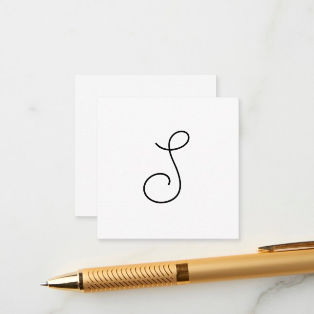 Tarjeta De Recepción Elija su propia carta | Estilo de letra: Alejandrí (Anverso/Reverso In Situ)