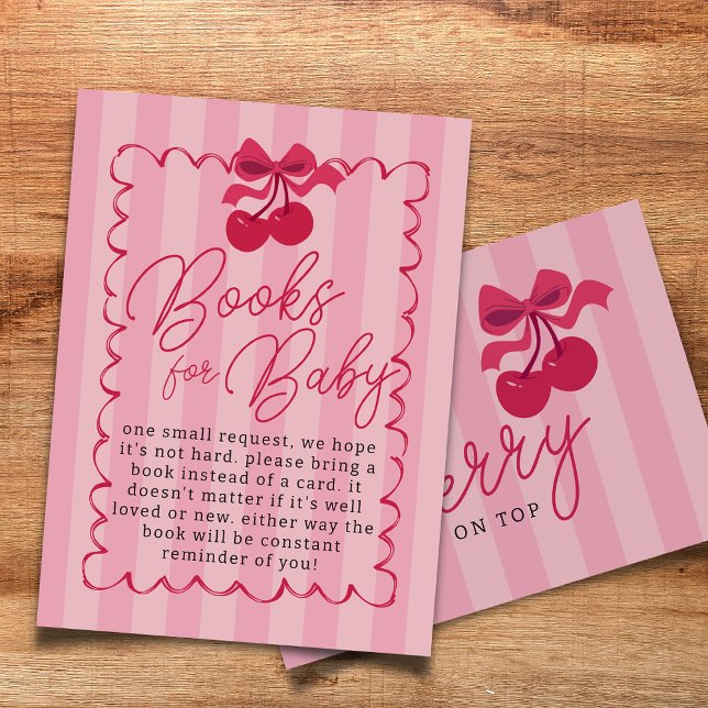Tarjeta De Recepción Ella es la cereza en los mejores libros rosados pa (Subido por el creador)