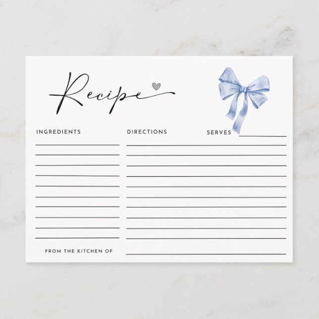 TARJETA DE RECEPCIÓN ELLA ESTÁ ALARMANDO LA CARTA DE LA DUCHA BRIDAL KN (Anverso)