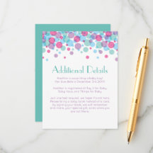 Ella está lista para usar puntos de polka Baby Sho