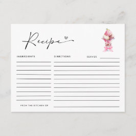 TARJETA DE RECEPCIÓN ELLA HA SIDO ATACADA EN LA DUCHA BRIDAL