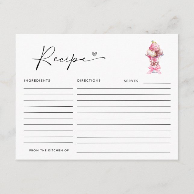 TARJETA DE RECEPCIÓN ELLA HA SIDO ATACADA EN LA DUCHA BRIDAL (Anverso)