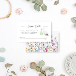 Tarjeta De Recepción Embarque especial de parto de bebé ducha de pañale