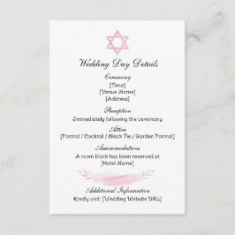 Tarjeta De Recepción Enclosure Card