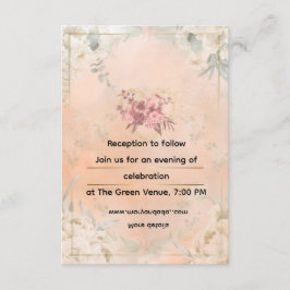 Tarjeta De Recepción Enclosure Card