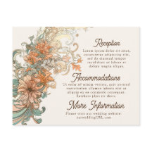 Enclosure de boda Art Nouveau