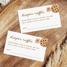 Tarjeta De Recepción Entradas de barquillo pequeño y cortado de Baby Sh