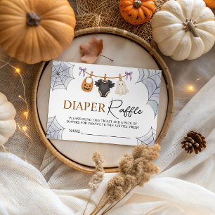 Tarjeta De Recepción Entradas para el Sorteo de Pañales A Little Boo de