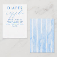 Entradas para Rifa de Pañales para Baby Shower Azu