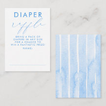 Entradas para Rifa de Pañales para Baby Shower Azu
