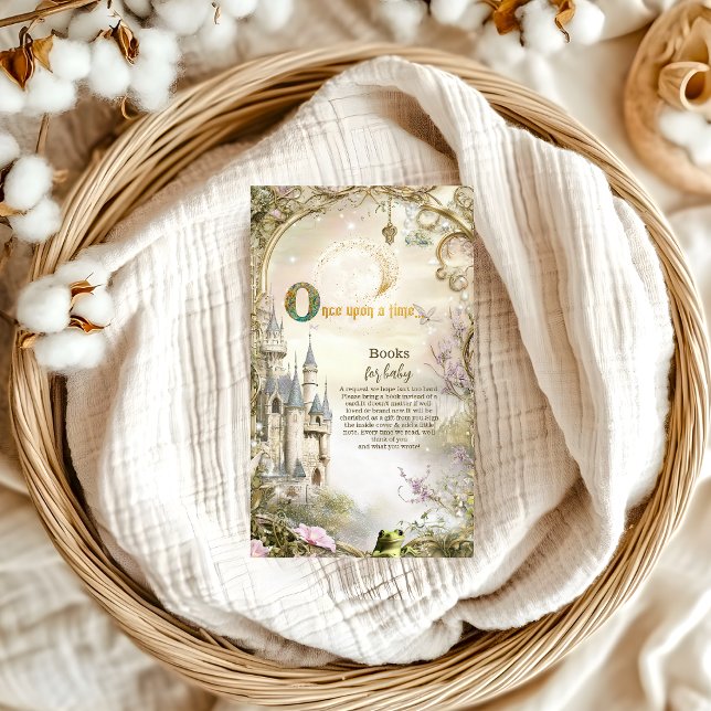 Tarjeta De Recepción Érase una vez un cuento de hadas libros de castill (Subido por el creador)