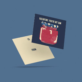 Tarjeta De Recepción Eres mi Jam Classroom Valentcard