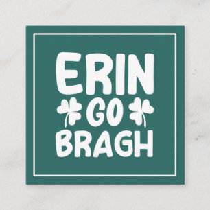 Tarjeta De Recepción Erin Go Bragh-60850