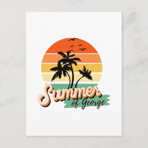 Tarjeta De Recepción Es El Verano De George