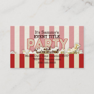 Tarjeta De Recepción Es tu suministro Fiesta personalizado.