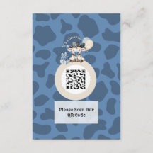 Es un Baby Shower de Cowboy Blue & Beige