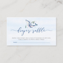 Tarjeta De Recepción Es un billete de pañal bajo el mar