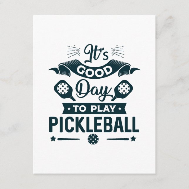 Tarjeta De Recepción Es un buen día para jugar al baloncesto (Anverso)