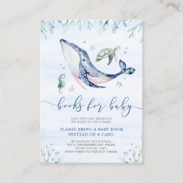 Tarjeta De Recepción Es un niño bajo el mar para bebé