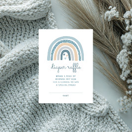 Tarjeta De Recepción Es un pañuelo arcoiris de niño boho