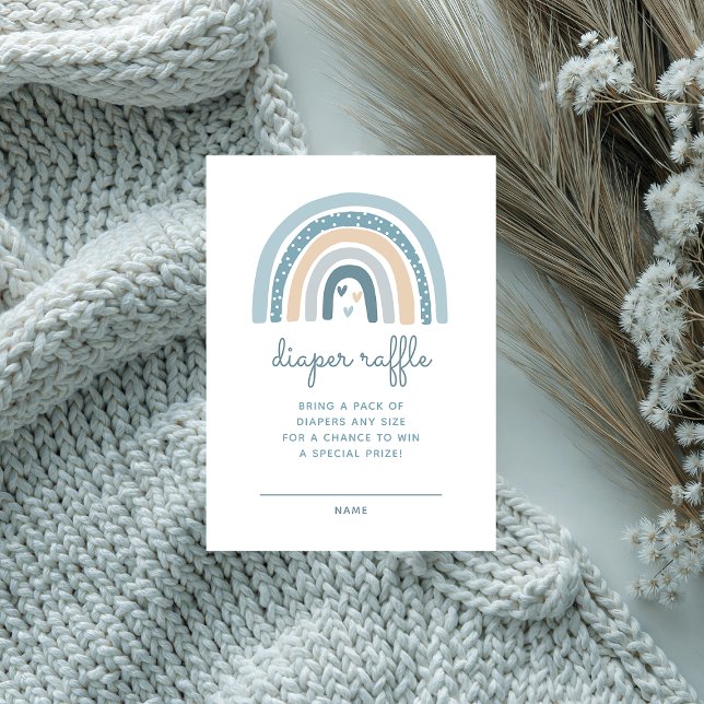 Tarjeta De Recepción Es un pañuelo arcoiris de niño boho (Subido por el creador)